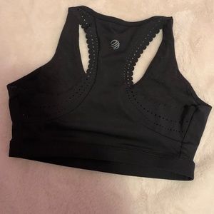 MPG Black Racerback Sports Bra (No Padding included)